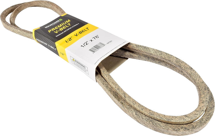 MaxPower Keilriemen 347521, Kevlar verstärkt, 1/2" x 78" - 4L780 - Aussenlänge L(a) 1980 mm., 78" -