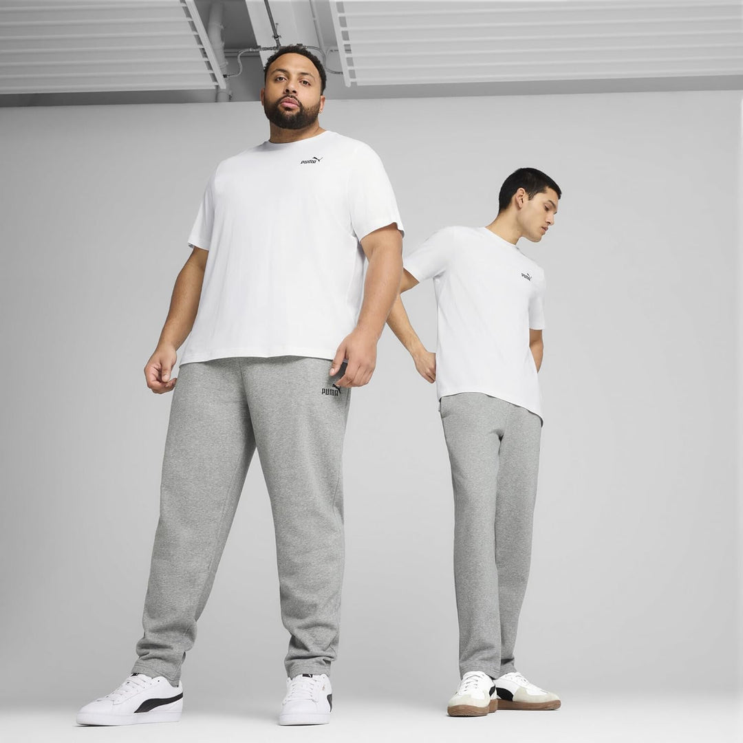 PUMA Herren Hose ESS Logo Pants TR op SRL S Medium Gray Heather, S Medium Gray Heather