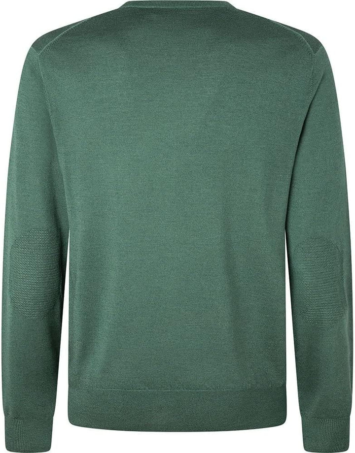 Hackett London Herren GMD Merino Silk V NCK Pullover XS Grn Topiary, XS Grn Topiary