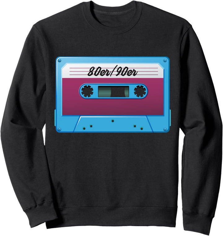 Retro Kassette Tape Shirt | Vintage 80er 90er Jahre Party Sweatshirt