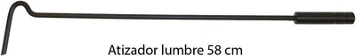 Imex El Zorro 10026 Set für Kaminofen, Bogenblech, 68 x 23 x 14 cm, Metall, schwarz, 14 x 23 x 68 cm