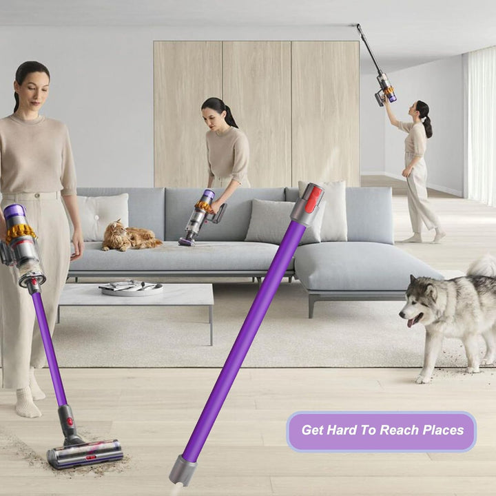 Ersatzteile Verlängerungsrohr für Dyson V7 V8 V10 V11 V15 Staubsauger, Saugrohr Länge 73 cm, Rohr Er