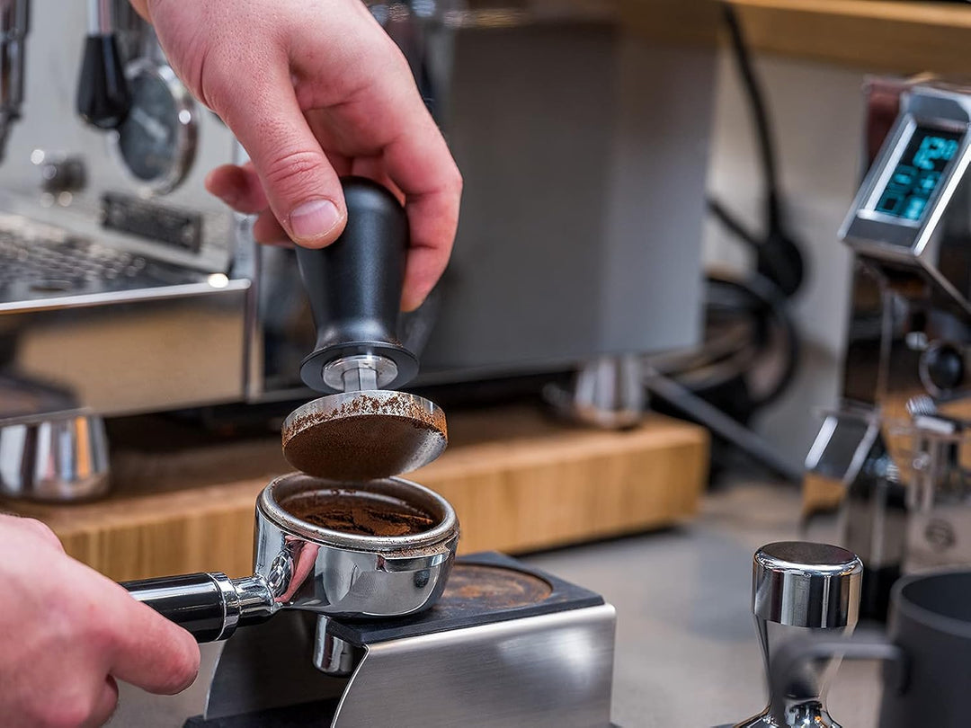 Barista Edition, Premium Tamper, Kaffee Verdichter Ø 51 mm Base, H: 10 cm, rostfreier Edelstahl, Esp
