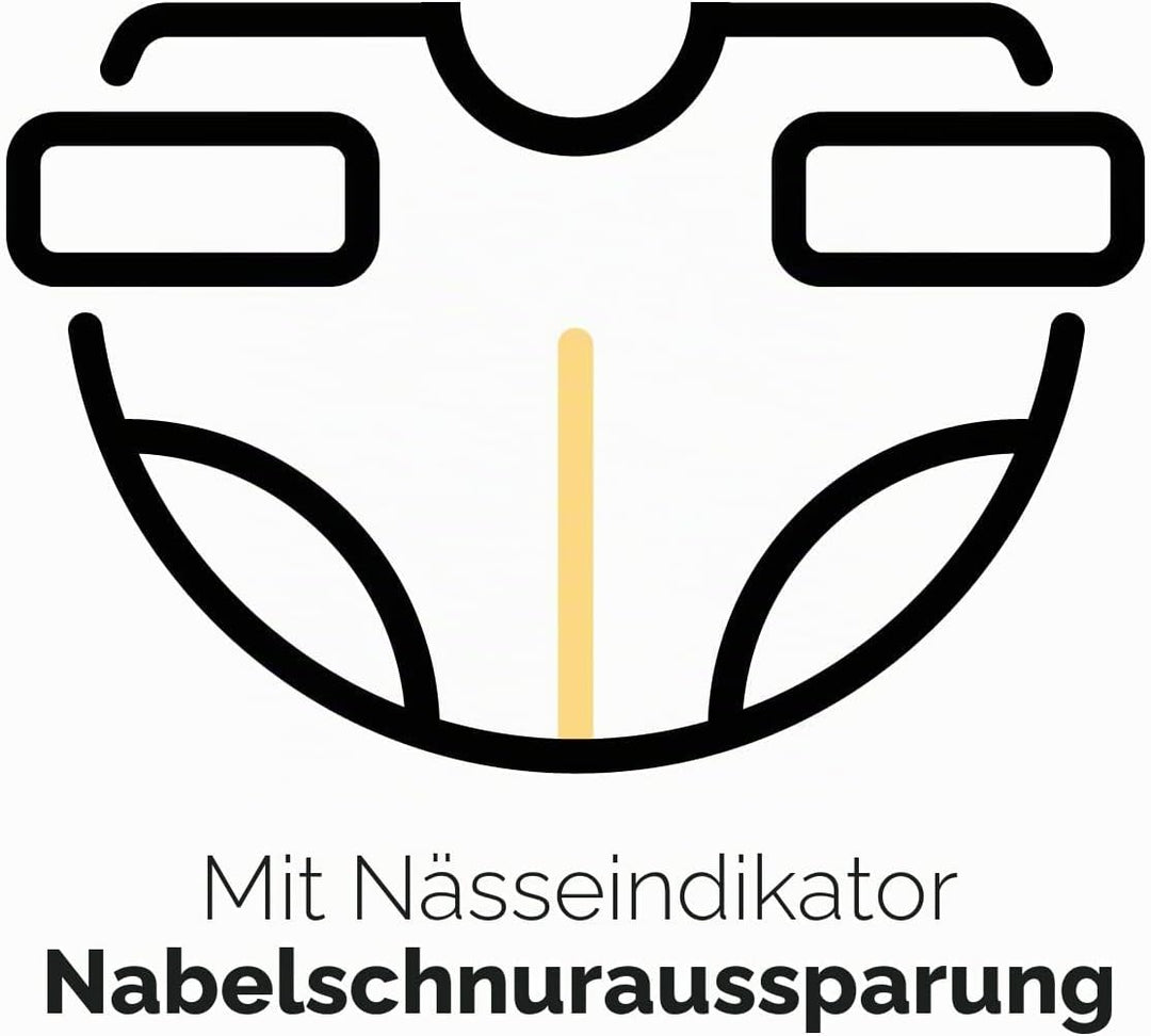 Sleepy Natural Baby Windeln Grösse 1 (2-5 Kg) - MONATSBOX, Für Empfindliche Babys, 200 Stück (5 Pack