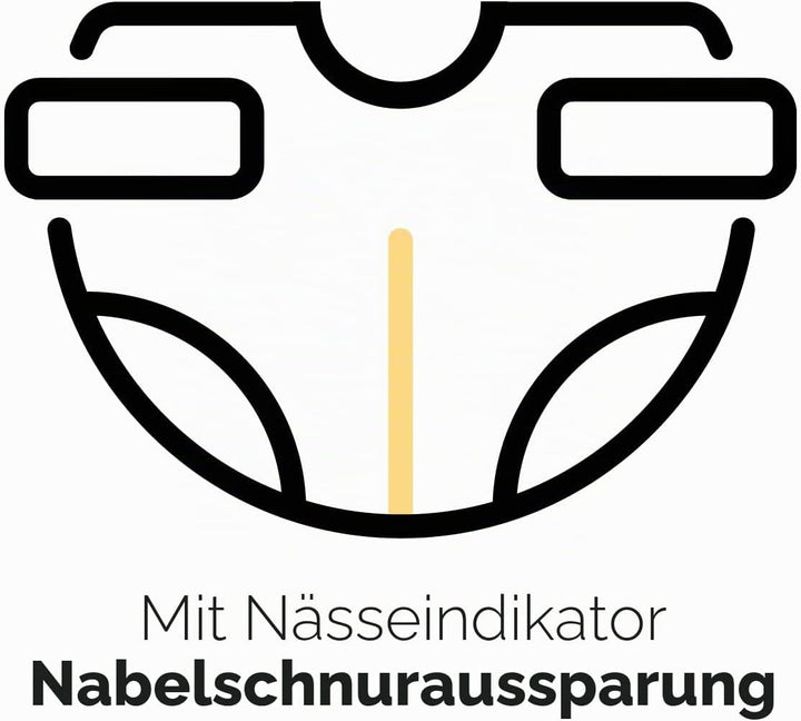 Sleepy Natural Baby Windeln Grösse 1 (2-5 Kg) - MONATSBOX, Für Empfindliche Babys, 200 Stück (5 Pack