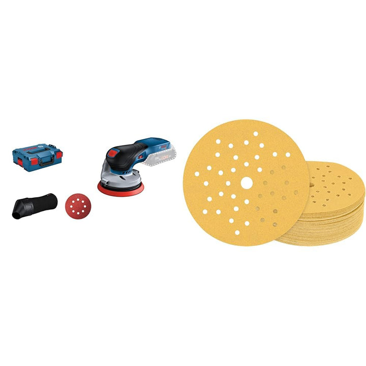 Bosch Professional Exzenterschleifer GEX 18V-125 (inkl. Schleifteller , ohne Akkus und Ladegerät, in