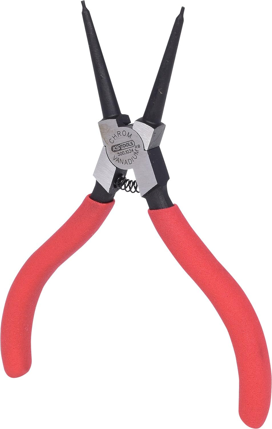 KS Tools 500.1034 Seegeringzange für Innensicherungsringe, 130mm 130 mm, 130 mm
