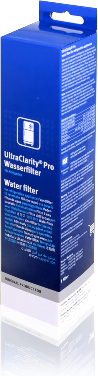 SPARES2GO Kühlschrank-Wasserfilter, kompatibel mit UltraClarity Pro Kühlschrank 11032518