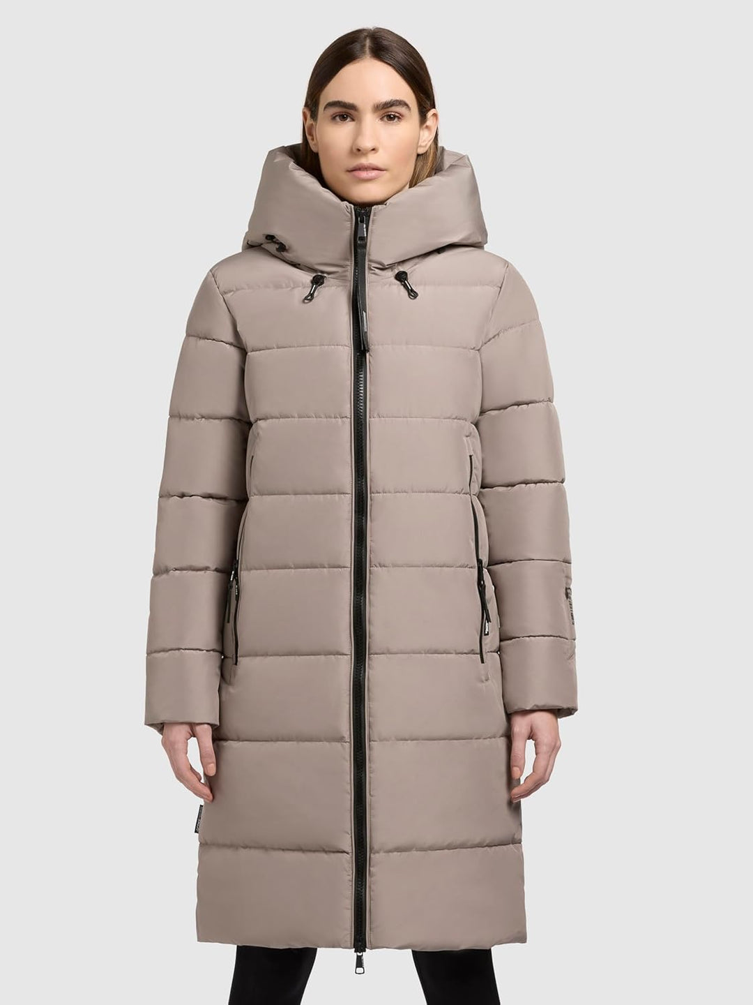 khujo Jilias5 Frauen Wintermantel XS Grau, XS Grau