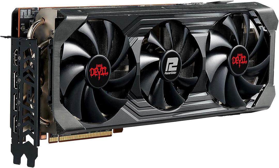 PowerColor Red Devil AMD Radeon RX 6900 XT Ultimate Gaming Grafikkarte mit 16 GB GDDR6 Speicher, ang