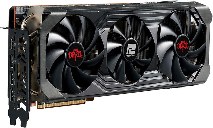 PowerColor Red Devil AMD Radeon RX 6900 XT Ultimate Gaming Grafikkarte mit 16 GB GDDR6 Speicher, ang