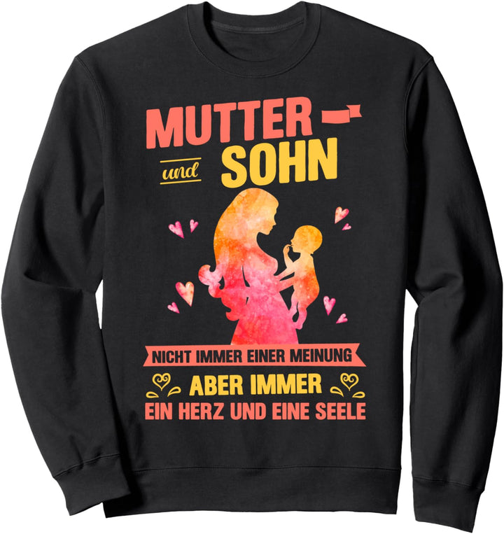 Muttertag Mama Mutter Damen Frauen Sohn Mama Sweatshirt