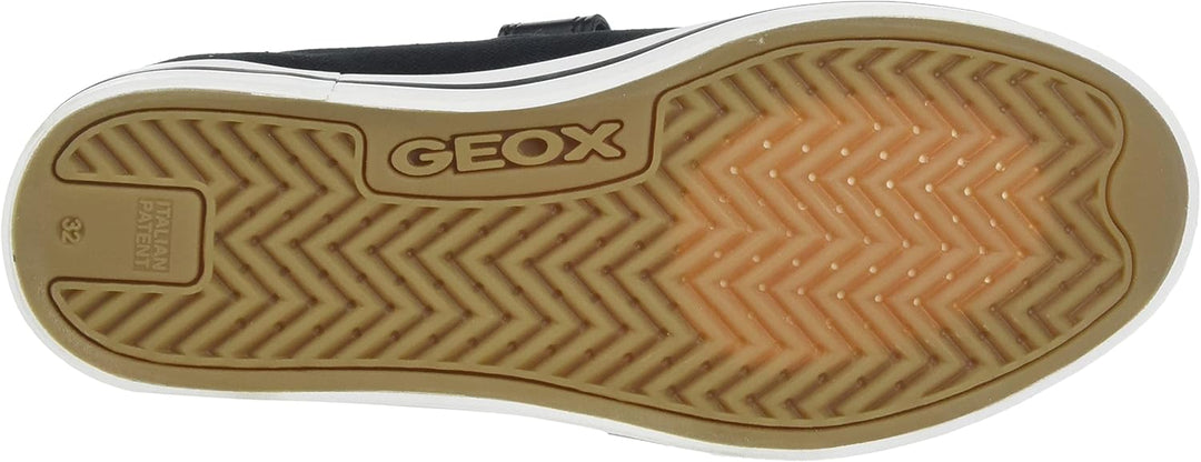 Geox Mädchen Jr Ciak Girl Sneaker 25 EU Schwarz, 25 EU Schwarz