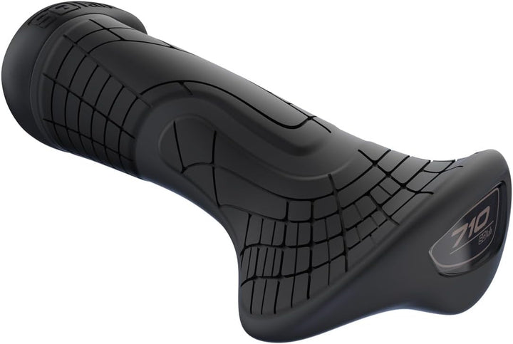 SQlab 710, MTB Tour &amp; Travel Fahrradgriffe Schwarz L Paar, Schwarz L Paar