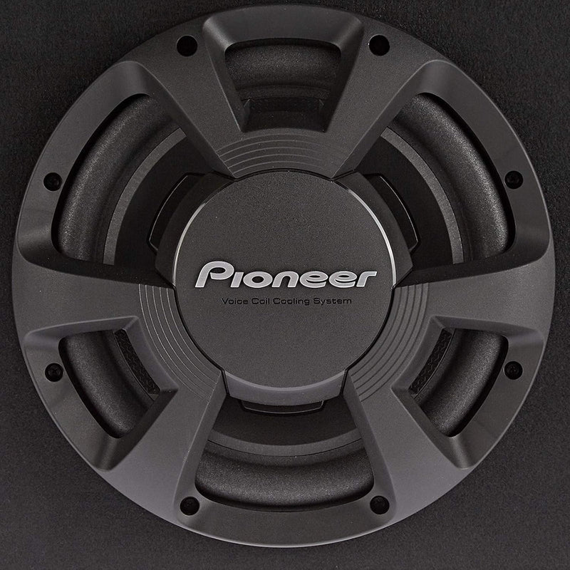 Pioneer TS-WX306B Aktivsubwoofer, leistungsstarker Gehäuse Subwoofer mit 1300 W Maximalleistung, 30