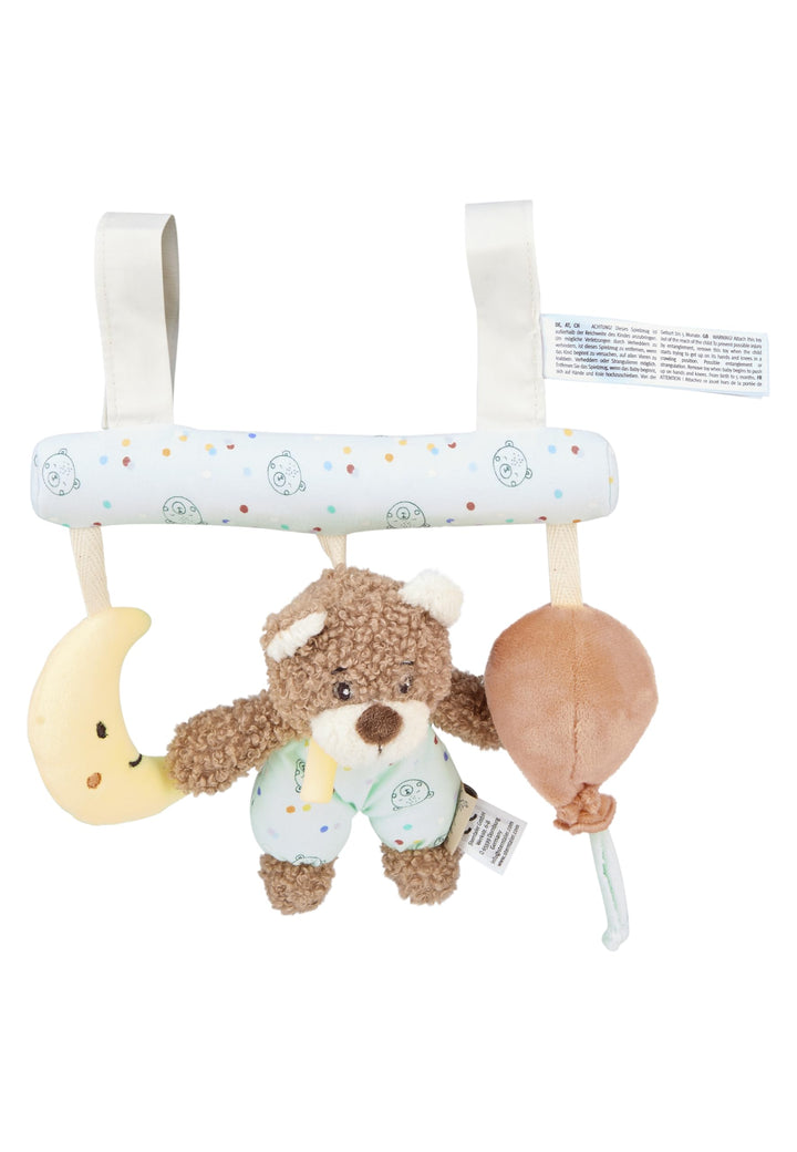 Sterntaler Spielzeug Aufhänger Bär BO, Baby-Spielzeug zum Aufhängen an Kinderbett- oder Kinderwagen,