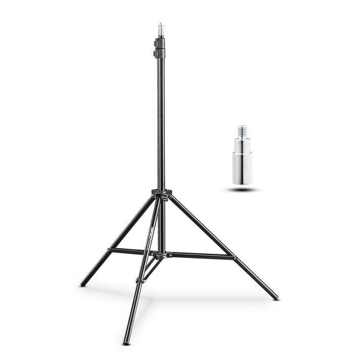 Walimex pro WT-803 Lampenstativ 208cm - kompaktes leichtes Lichtstativ aus Aluminium, Höhe max. 208