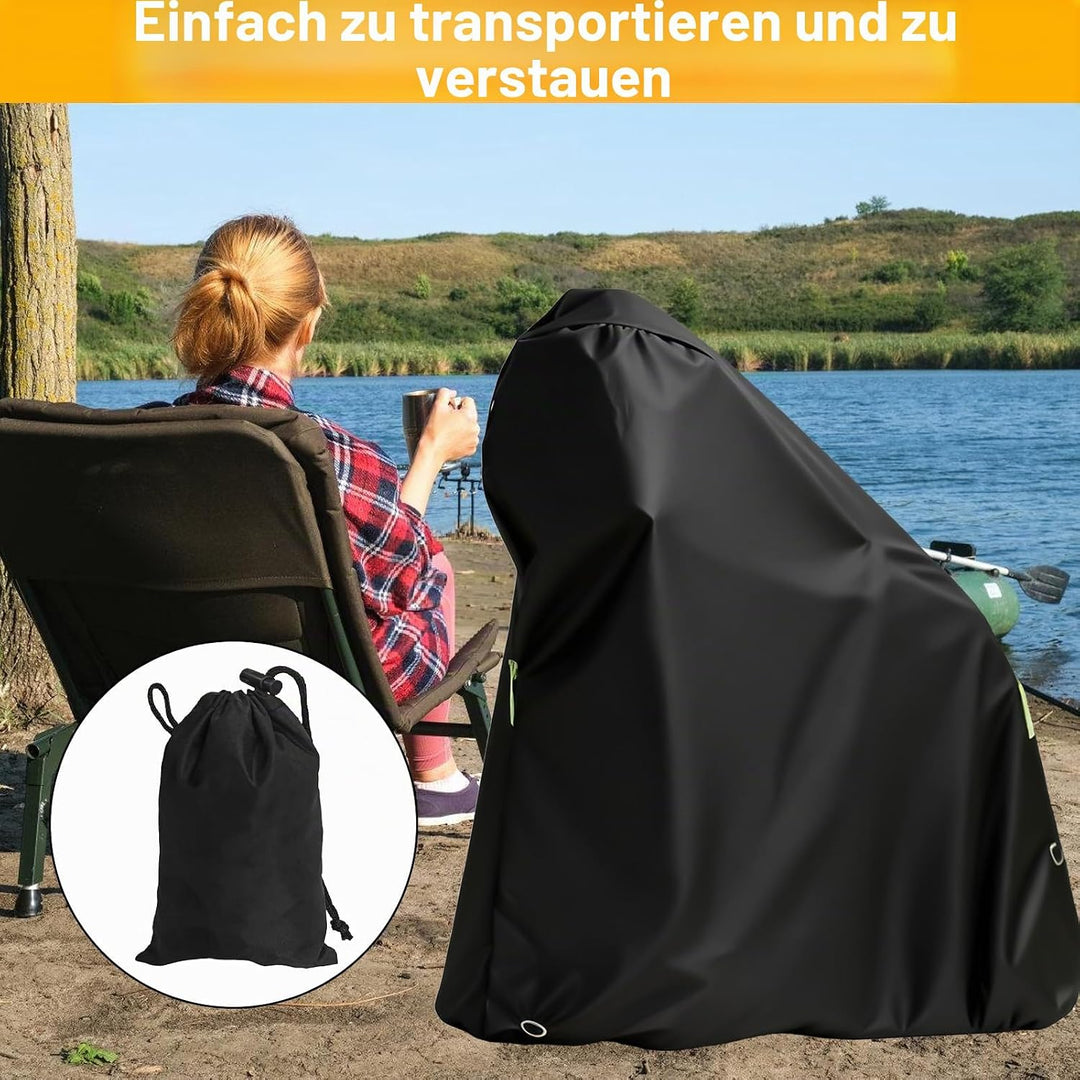 GAOUTO Elektroroller Abdeckung, Wasserdicht Elektromobil Abdeckplane, Schützen vor Staub Schnee UV,