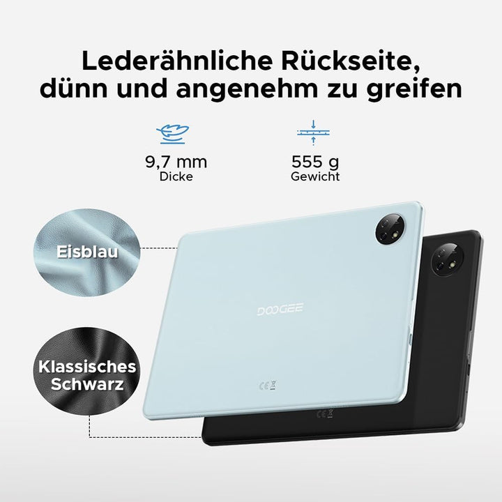 T10W Android 15 Tablet 10 Zoll 16GB RAM +128GB ROM (2TB TF) 2025 Neueste Tablet mit SIM Card Slot, 8