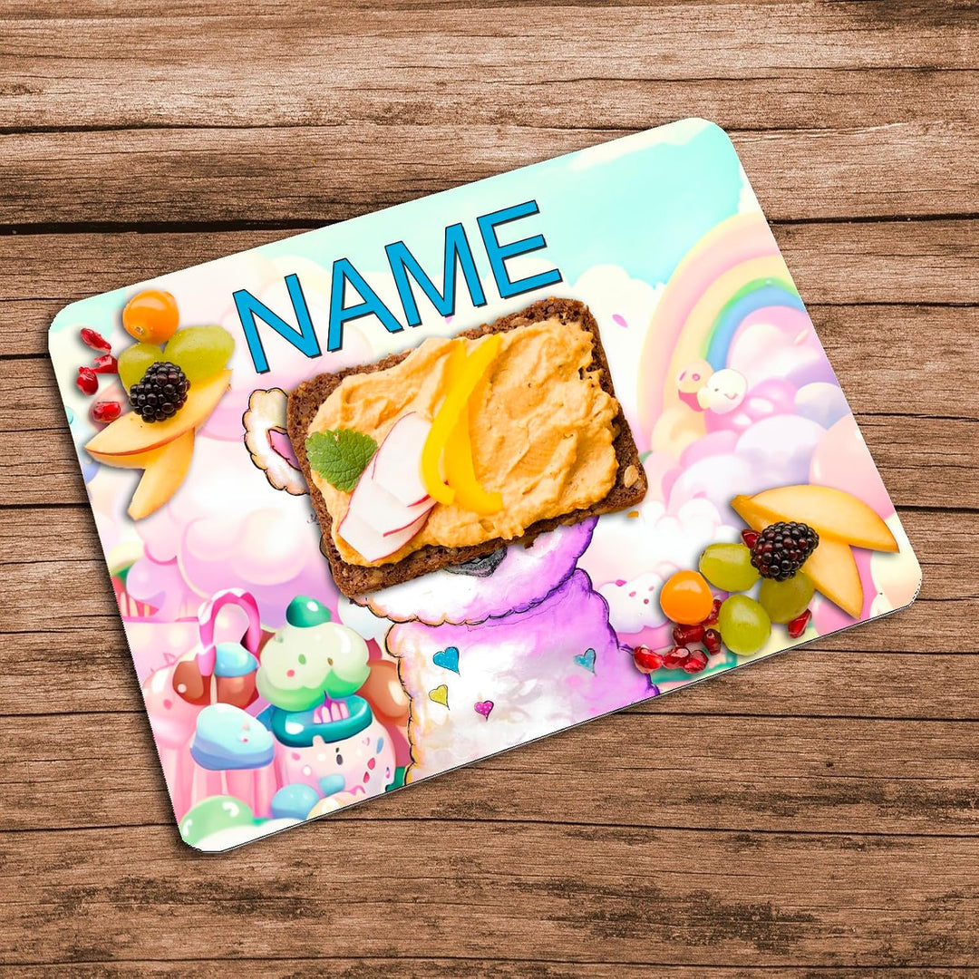 Vesperbrettchen mit Name/Frühstücksbrettchen Brotzeitbrettchen Schneidebrettchen mit Motiv und Perso