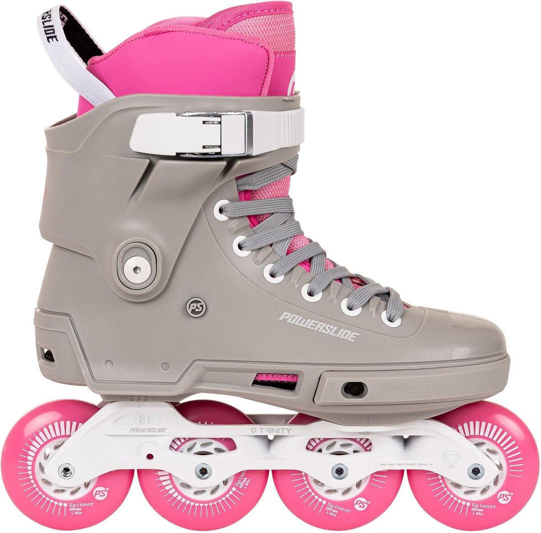 Powerslide Inline Skate Next SL Pink 80, für Urban ud Fitness, für Damen 40-41, 40-41