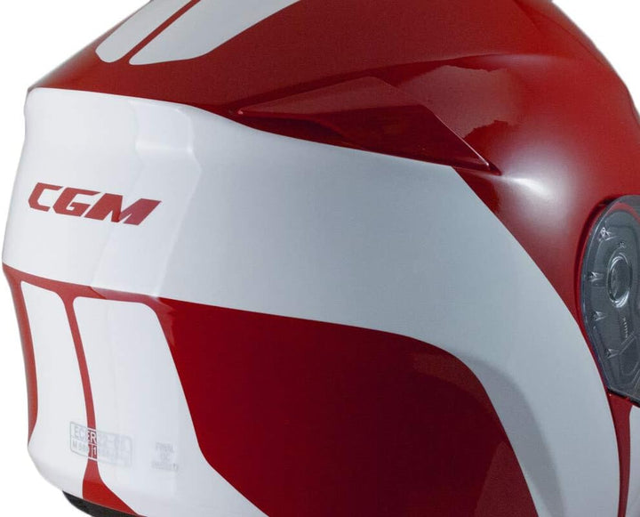 CGM Herren 508 Modularer Helm zum Öffnen, rot, L L rot, L rot