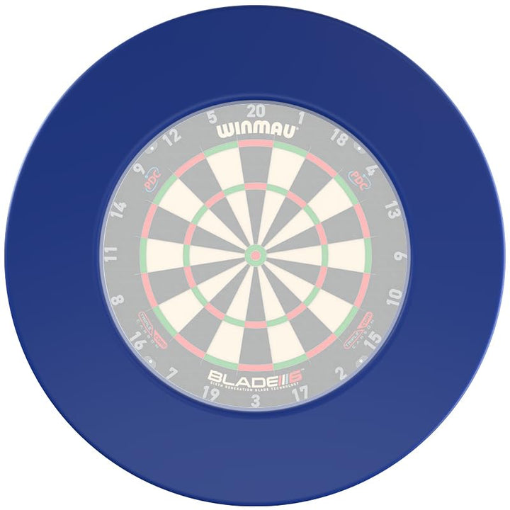Winmau Dart Surround Plain, professioneller Look, farblich sortiert Blue, Blue