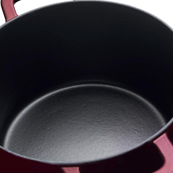 Fissler Moments Collection / Emaillierter Gusseisen-Bräter, rund (Ø 20 cm) Cast-Iron Topf, Cocotte A