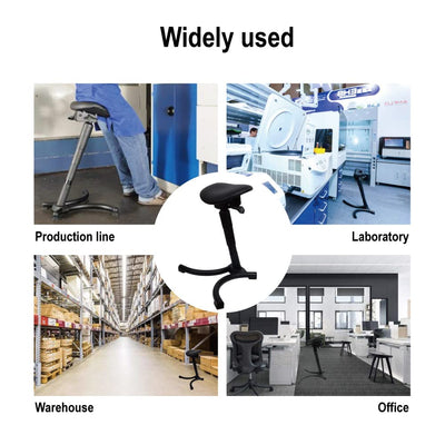 Ergonomischer Sitz-Steh-Arbeitshocker Reduziert Ermüdung Höhenverstellbar 60 cm - 85 cm Ultraweicher