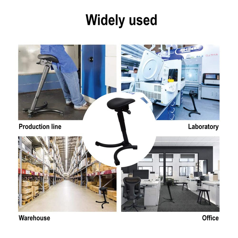 Ergonomischer Sitz-Steh-Arbeitshocker Reduziert Ermüdung Höhenverstellbar 60 cm - 85 cm Ultraweicher