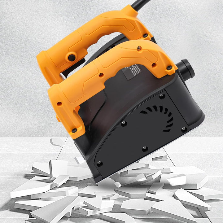 Elektrischer Wandhobel, 1200 W, Betonschleifer, Wandreiniger, Tiefe verstellbar 1 – 4 mm, 4000 U/min