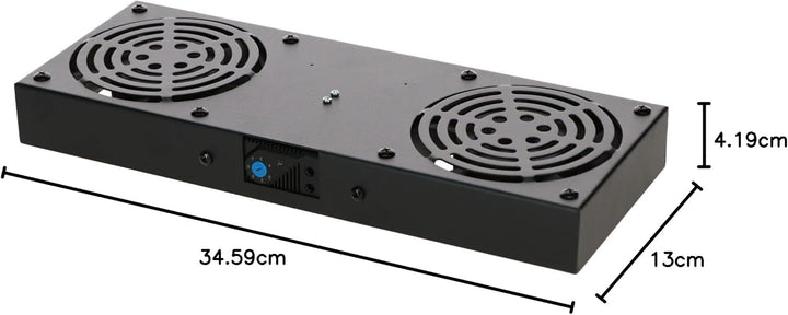 DSIT Ventilator mit Thermostat - Paket für Montage in einem Wandschrank, Wandschrank