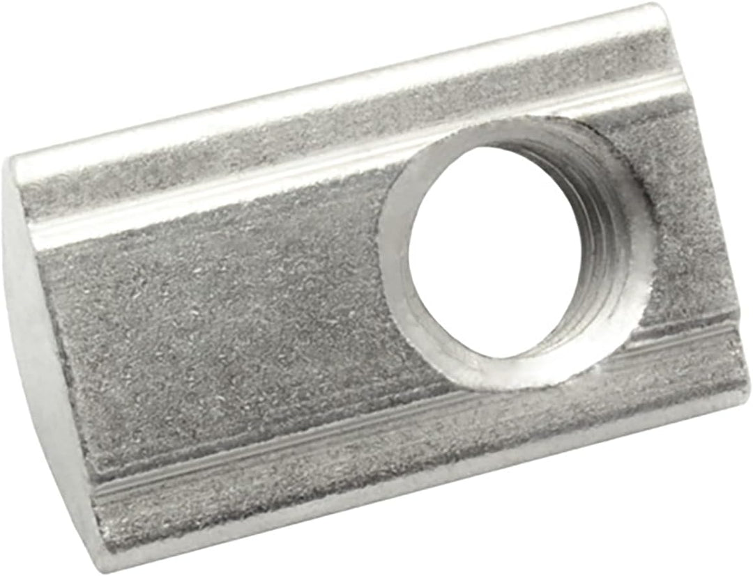 Nutenstein mit Federkugel und Steg M8 Nut 8 für Aluprofil 40-er - 100 Stück, 100 Stück