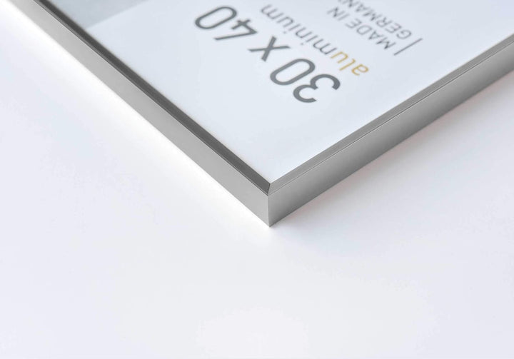 nielsen Aluminium Bilderrahmen Pixel, 50x60 cm, Silber Matt Silber Matt 50 x 60 cm, Silber Matt 50 x