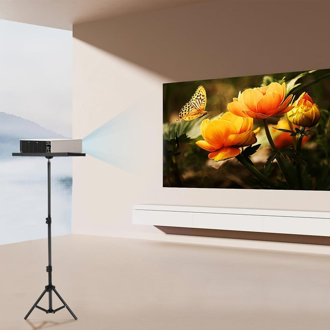 BESPORTBLE Projektorständer Verstellbar Für Draussen Und Heimkino Projektorhalterung Aus Metall Und