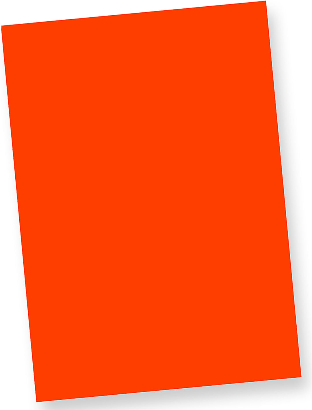 Neonpapier Extrem Grell NEON Rot 250 Blatt DIN A4, 80 g/qm Briefpapier, Leuchtpapier Party Deko Bast