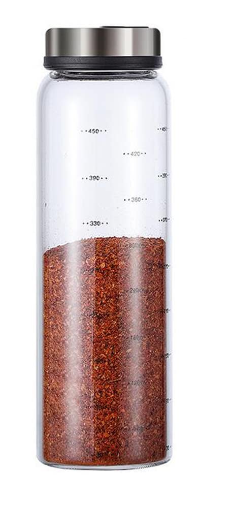 XiaoShenLu Salz- und Pfefferstreuer mit verstellbaren Giesslöchern, Gewürzbehälter für Salz und Pfef