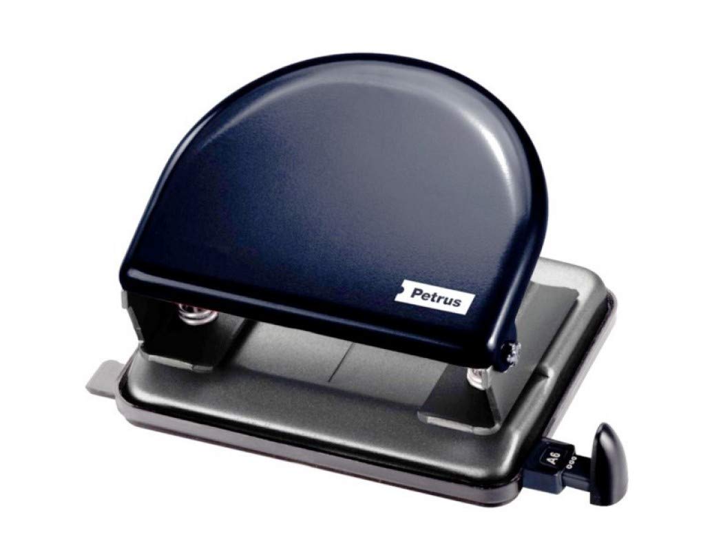PETRUS 33707 Locher MOD.52, schwarz, Schwarz