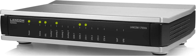 LANCOM 62114 1793VA (EU), Business-VoIP-Router, VDSL2/ADSL2+-Modem (VDSL-Supervectoring), 4x GE-Port