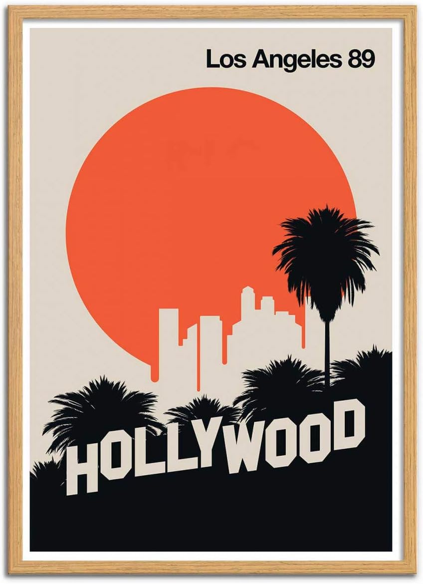 Wall Editions Art-Poster - Los Angeles 89 - BO Lundberg