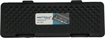 Kraftwelle Drehmomentschlüssel Set Fahrrad & Motorrad 1/4 Zoll Antrieb mit Umschaltknarre, Verlänger