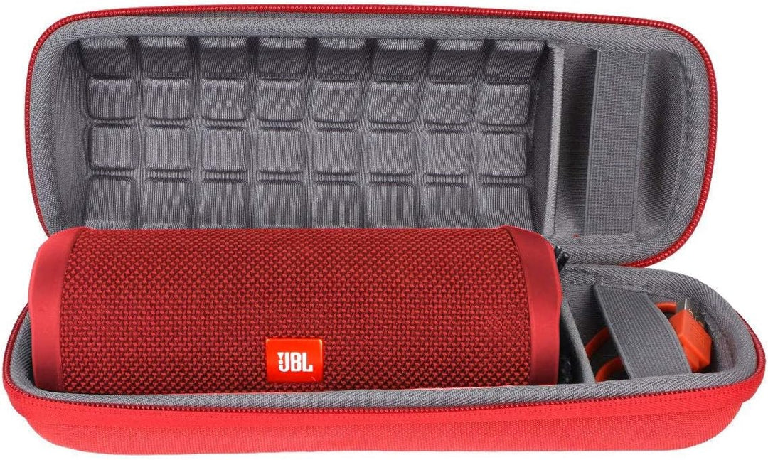 co2CREA Hart Reise Schutz Hülle Etui Tasche für JBL Flip 6/5 /4/3 /Essential Bluetooth Lautsprecher,