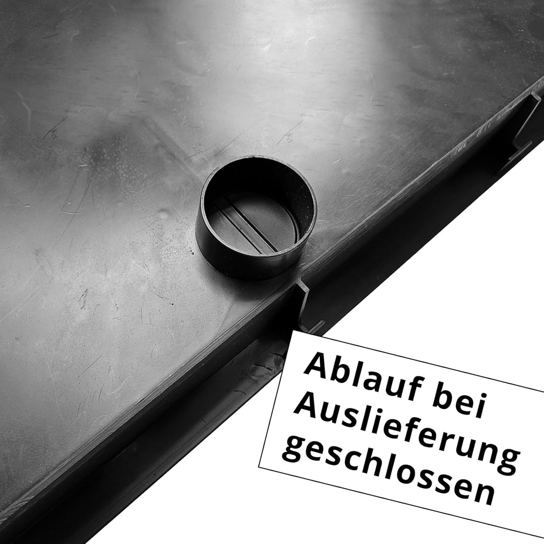 Schuhabstreifer 40 x 60 cm mit Bodenwanne + verzinktem Gitter Fussmatte