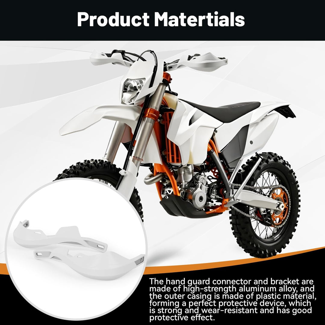 Handguards Motorrad, Handprotektoren Motorrad Handschutz Sturzschutz für 22 mm 28 mm Lenker Surron S
