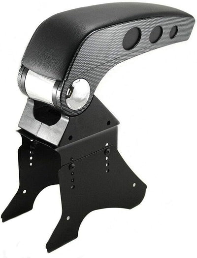 Mittelarmlehne Armlehne Universal Konsole Mittelkonsole Kunstleder Aufbewahrungsbox Carbon A B C G H