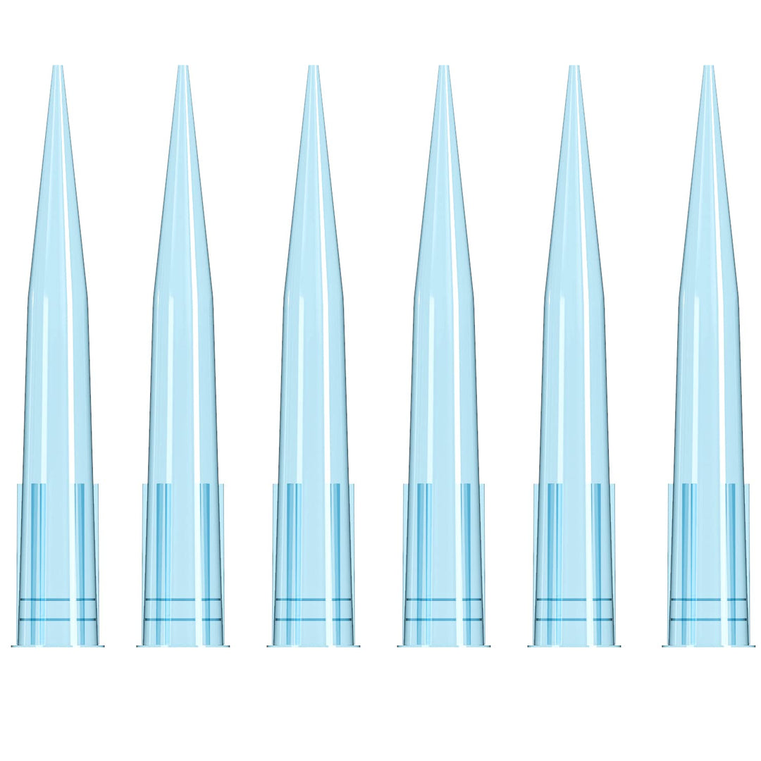 ONiLAB Pipettenspitzen 1000 UL/1ml 500 PCS Clear Blue Labor Universal Kunststoff Liquid Pipettspitze