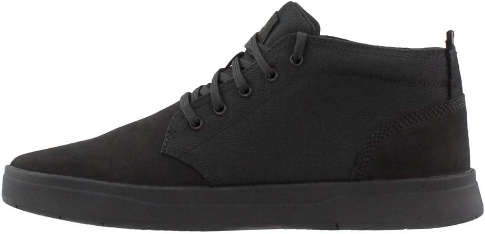 Timberland Davis Square Herren Sneaker TB 0A1T16 001 schwarz 43.5 EU Schwarz, 43.5 EU Schwarz