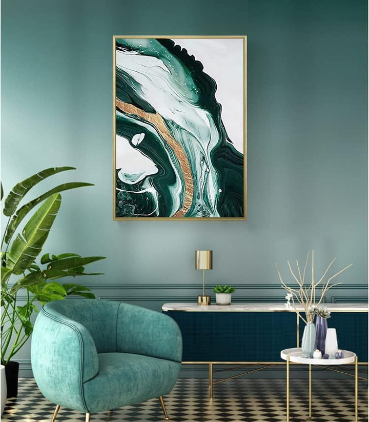 LPFNSF Moderne Bilder Leinwand,bilder wohnzimmer, wandbilder wohnzimmer,Marmor Leinwand Gemälde für