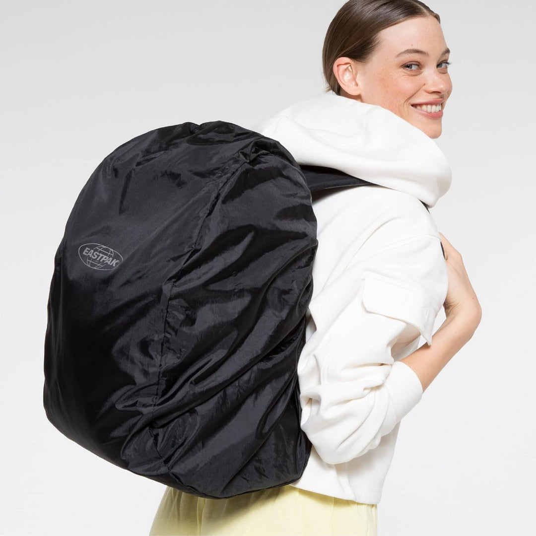 EASTPAK Tutor Rucksack, Schwarz (Schwarz) & Cory Rucksack Regenschutz, Schwarz (Black)