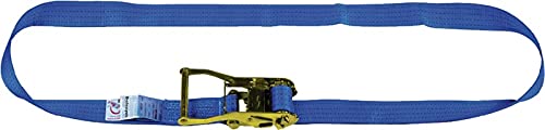 Zurrgurt DIN EN 12195-2 L.5m B.50mm m.Ratsche LC U